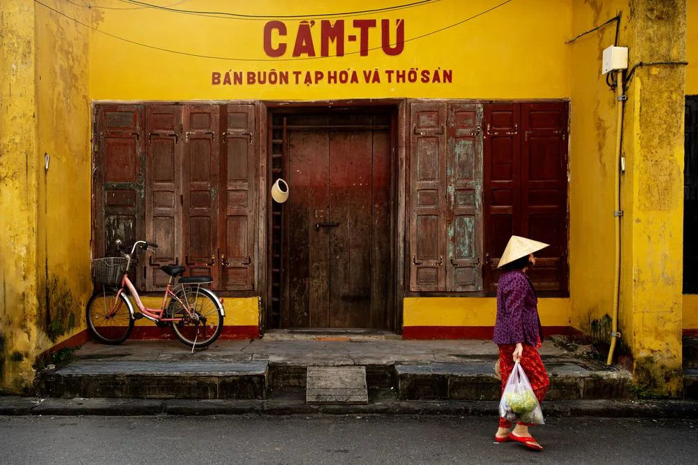 Retour du marché, Vietnam